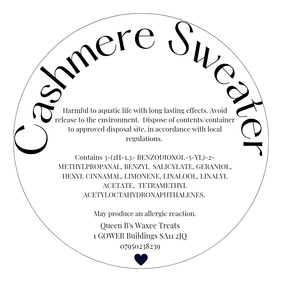 Cashmere Sweater Carpet Freshener