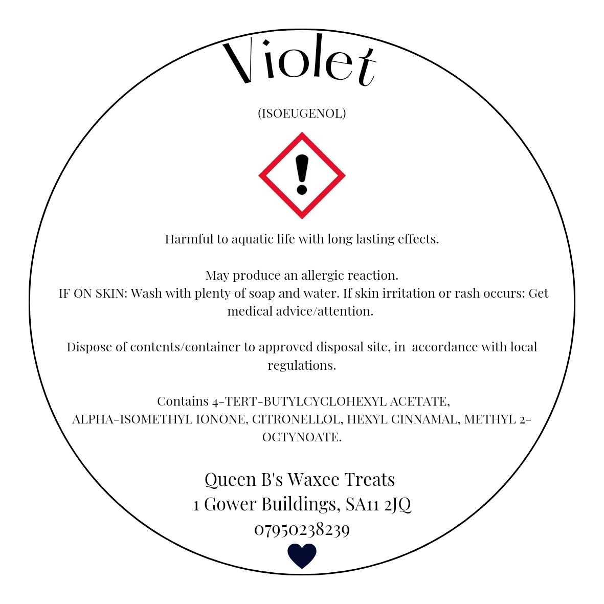 Violet Carpet Freshener