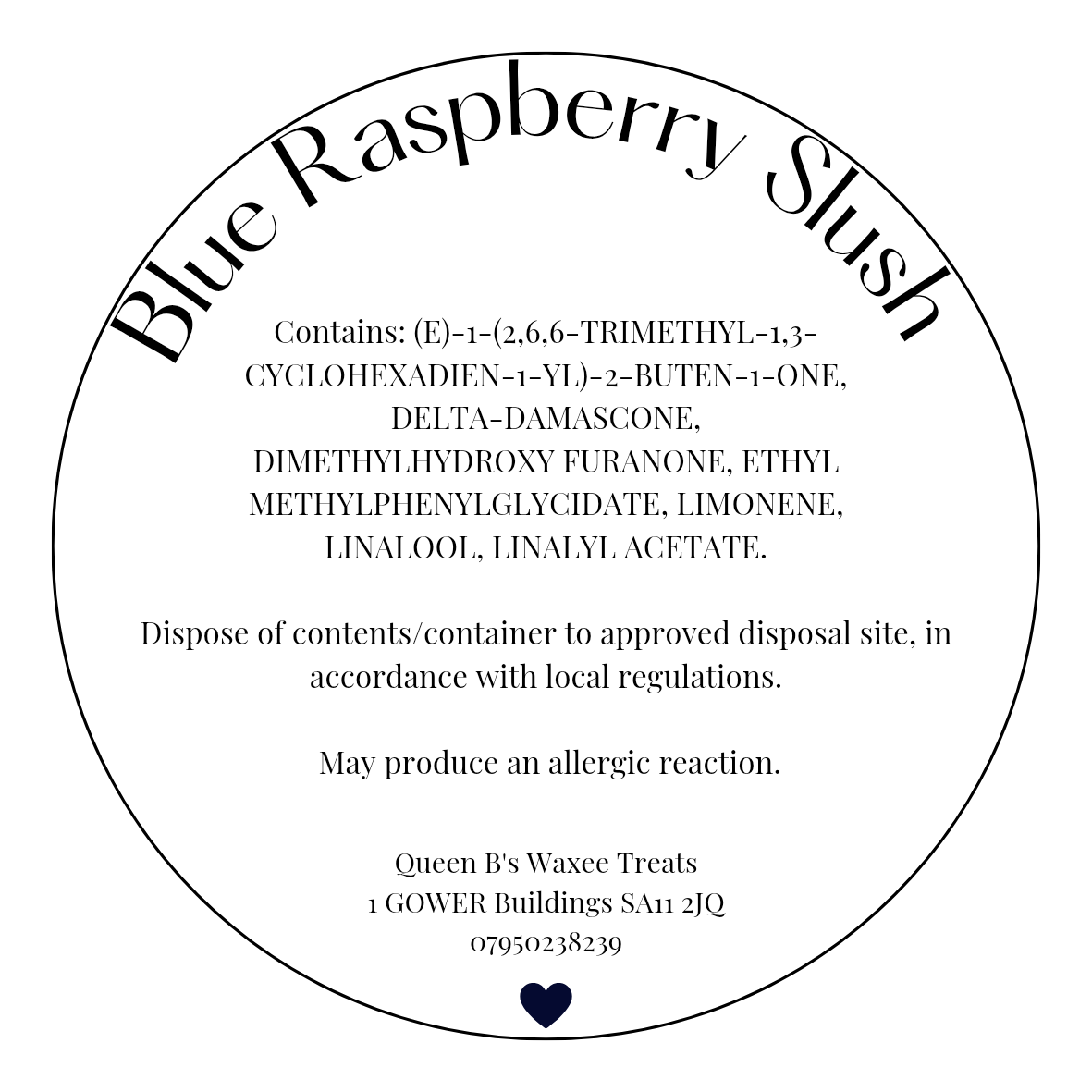 Blue Raspberry Slush Carpet Freshener