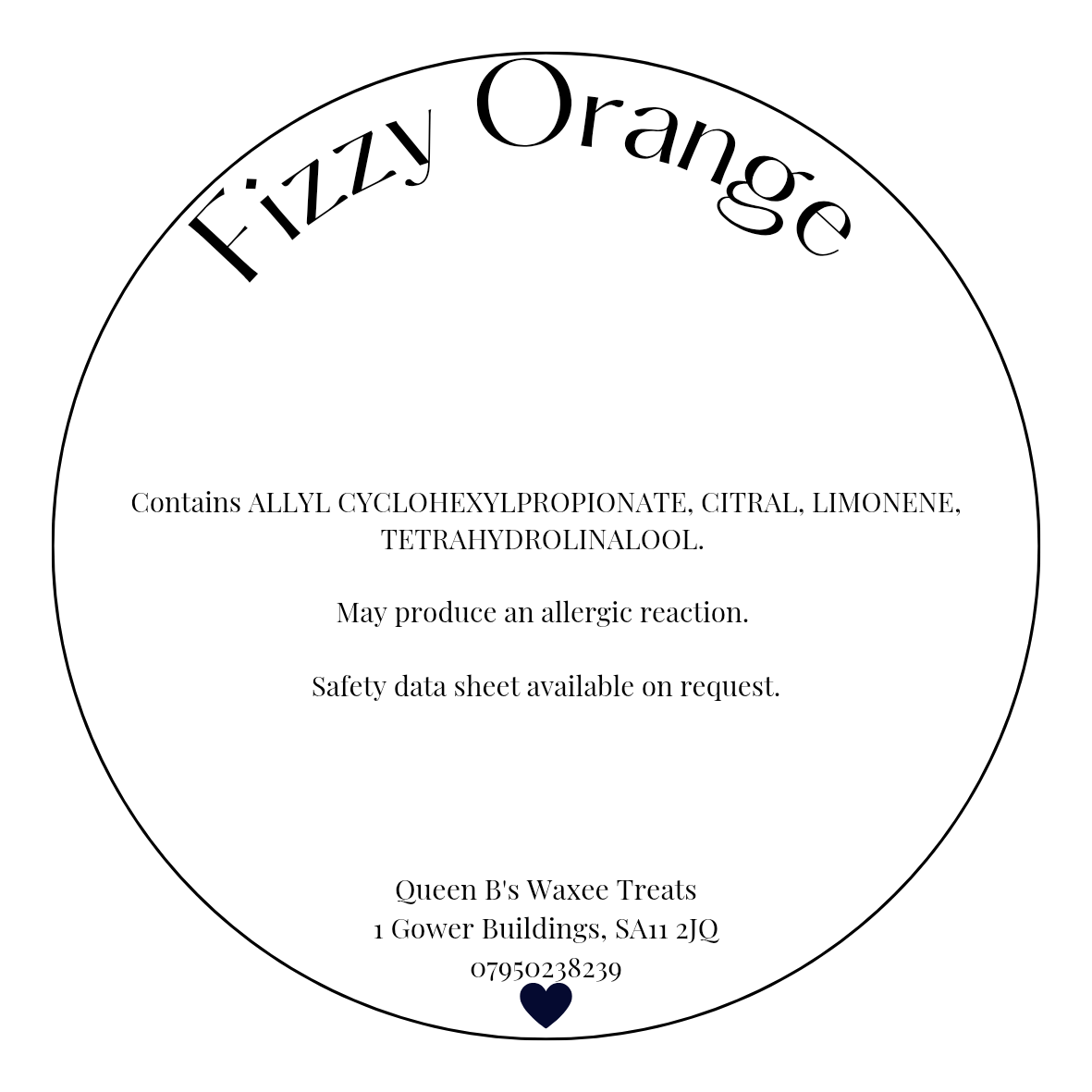 NEW- Fizzy Orange