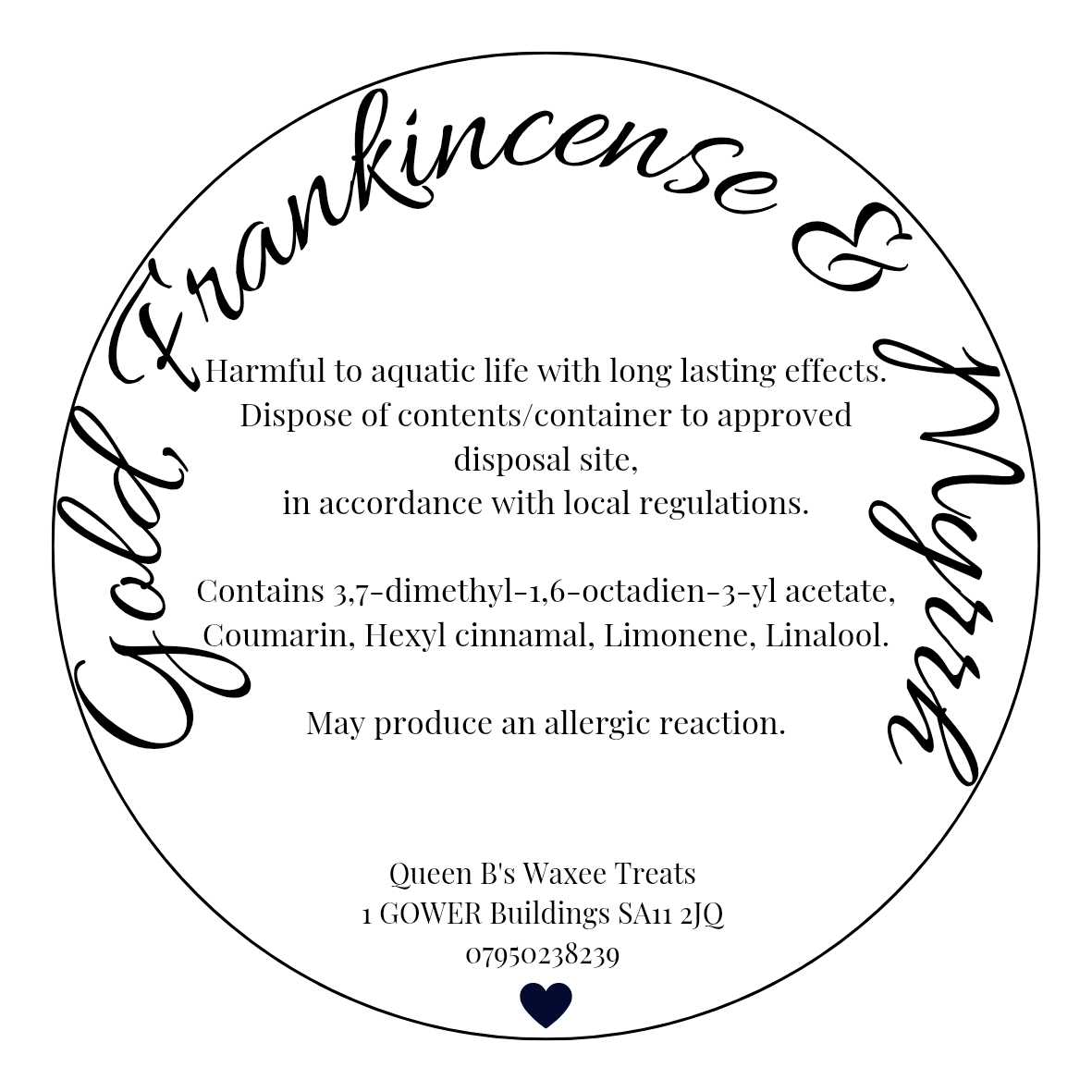 Gold, Frankincense & Myrrh Carpet Freshener