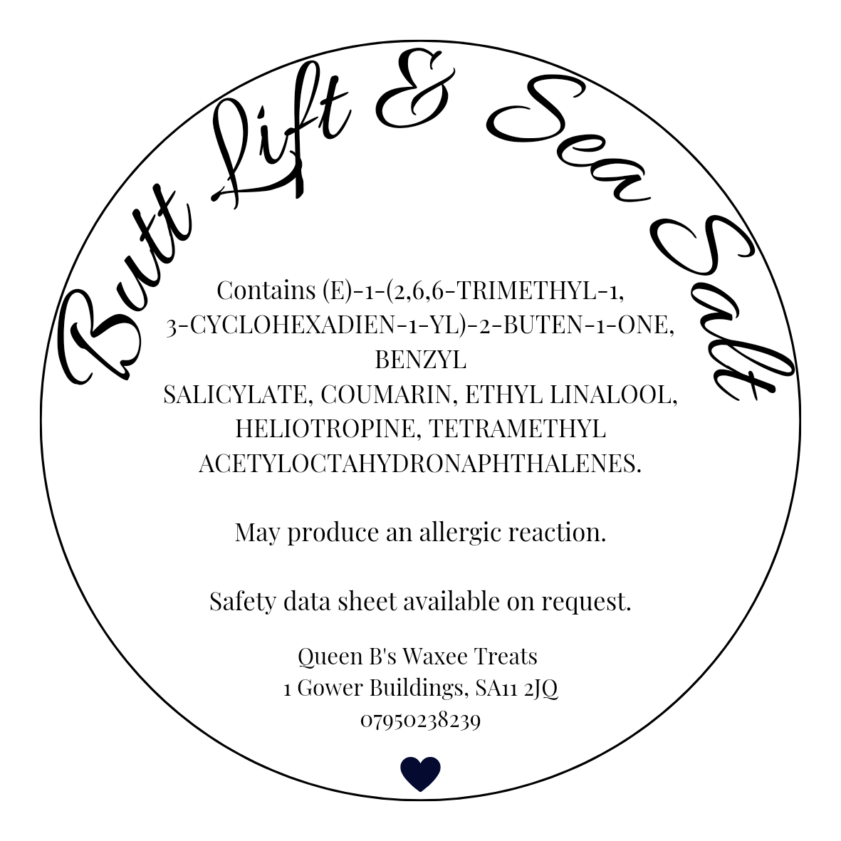 Butt Lift & Sea Salt