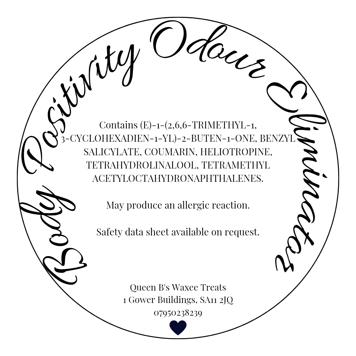 Body Positivity- Odour Eliminator