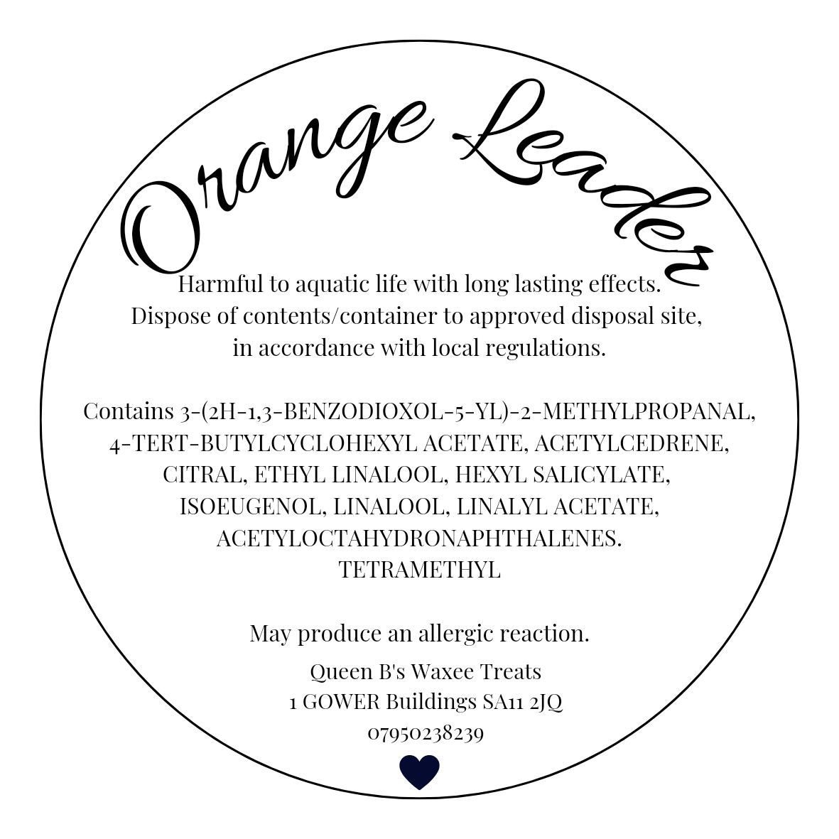 Orange Leader Carpet Freshener