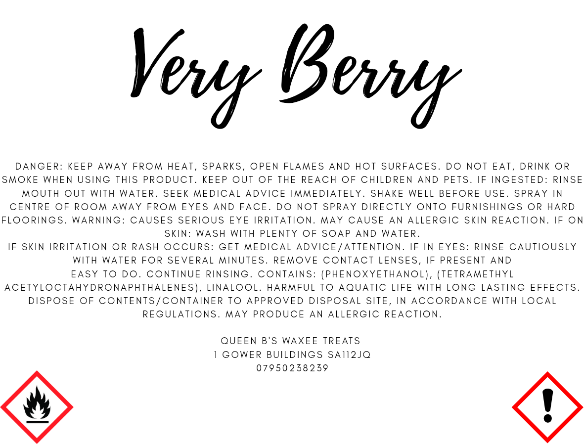 Very Berry Room Spray