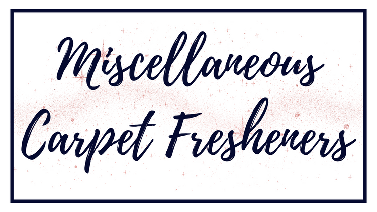 Miscellaneous Carpet Fresheners