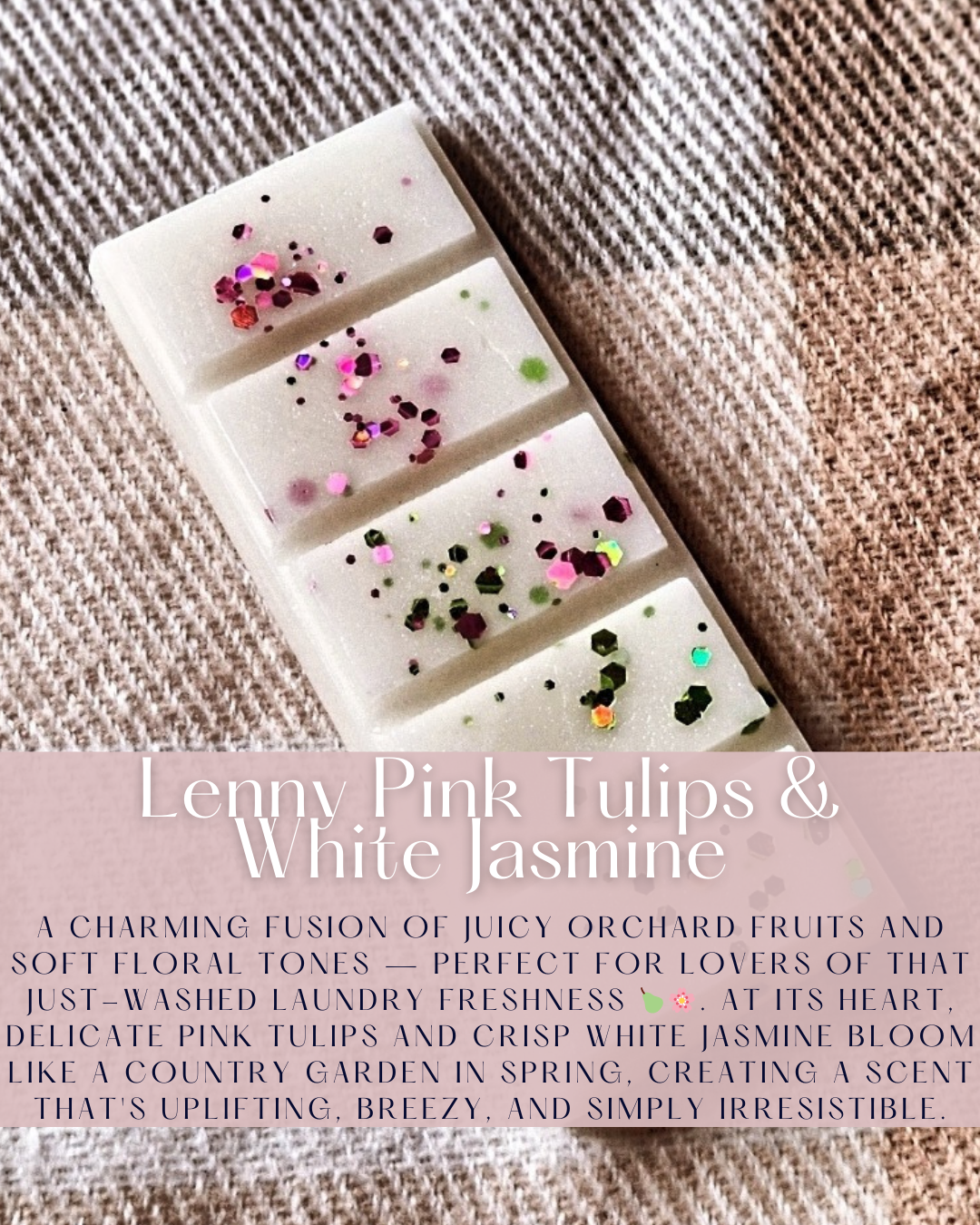 Lenny Pink Tulips & White Jasmine