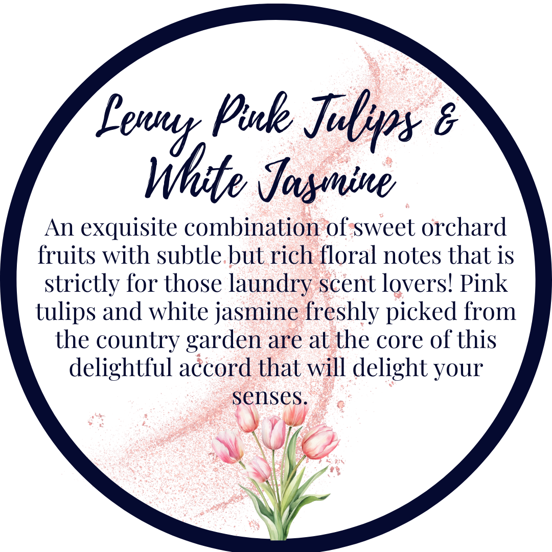 Lenny Pink Tulips & White Jasmine