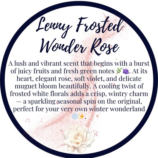 Lenny Frosted Wonder Rose Carpet Freshener