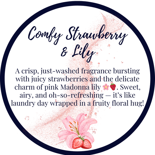 Comfy Strawberry & Lily Carpet Freshener