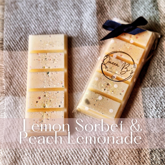 Lemon Sorbet & Peach Lemonade