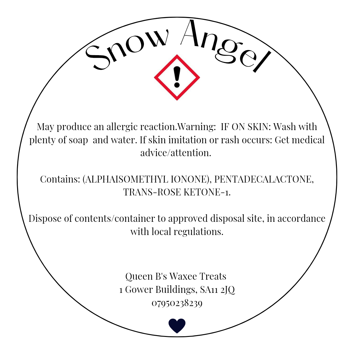 Snow Angel Carpet Freshener