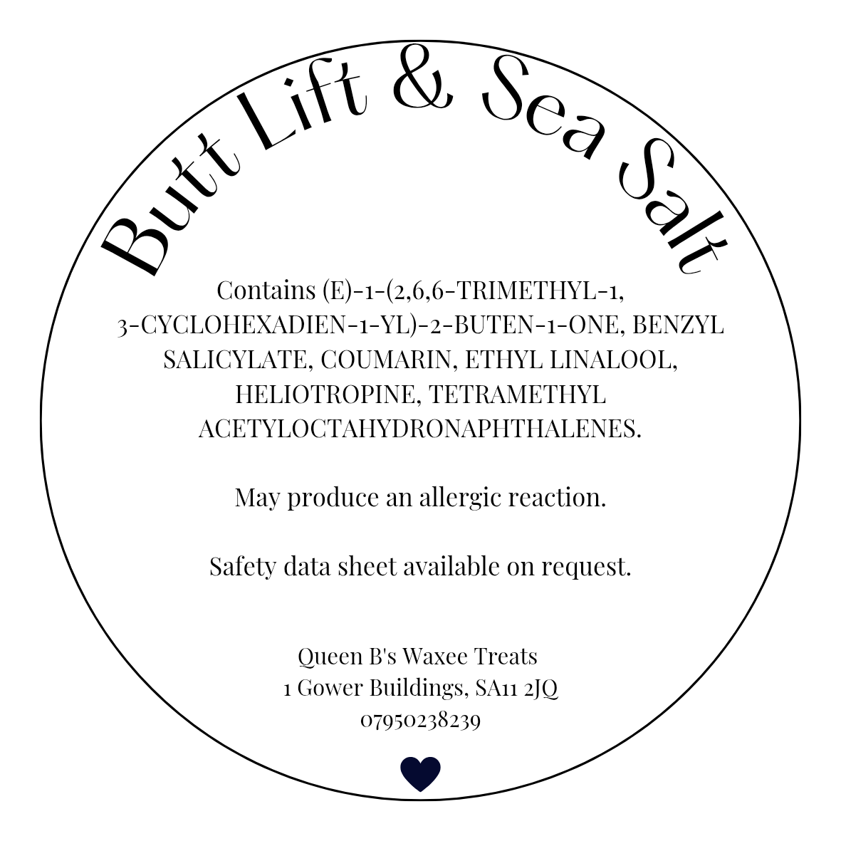 Butt Lift & Sea Salt Carpet Freshener