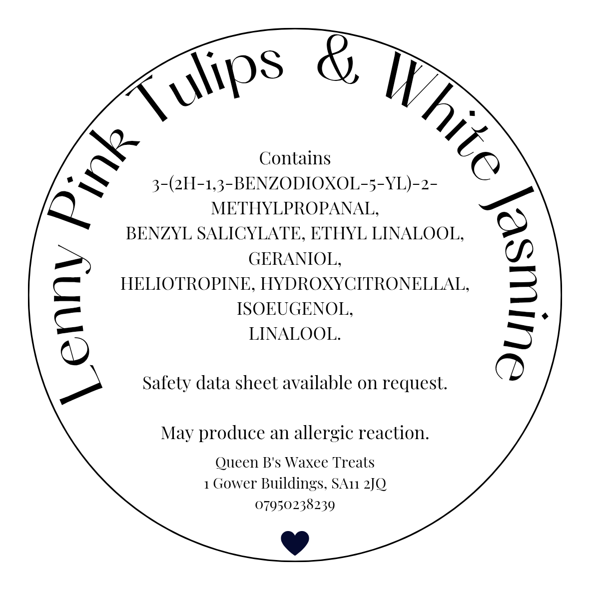 Lenny Pink Tulips & White Jasmine