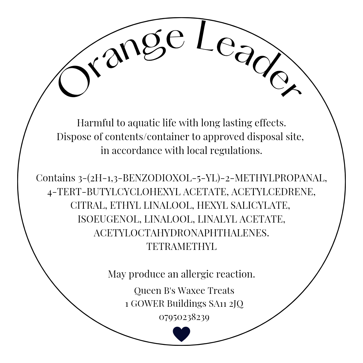 Orange Leader Carpet Freshener