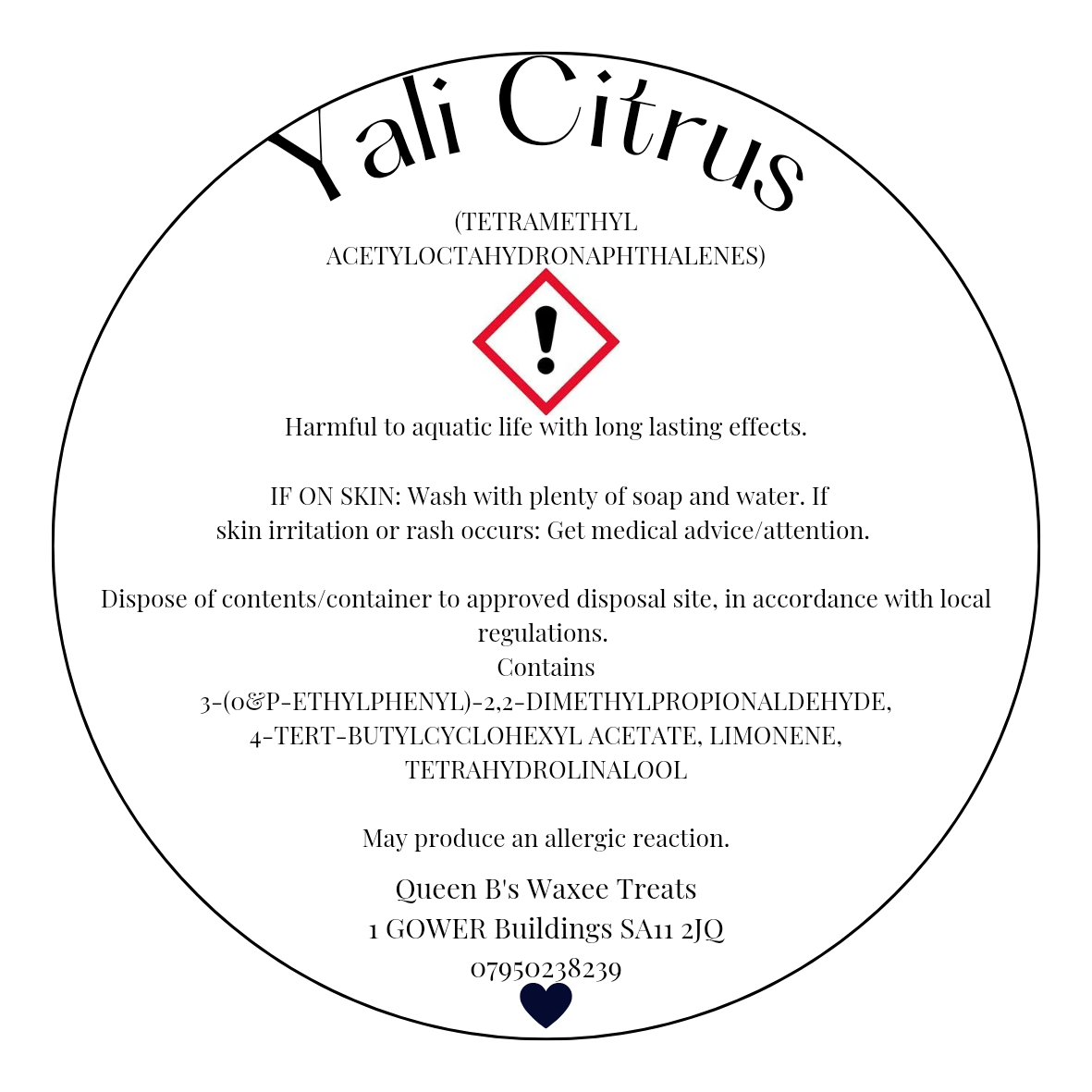 Yali Citrus Carpet Freshener