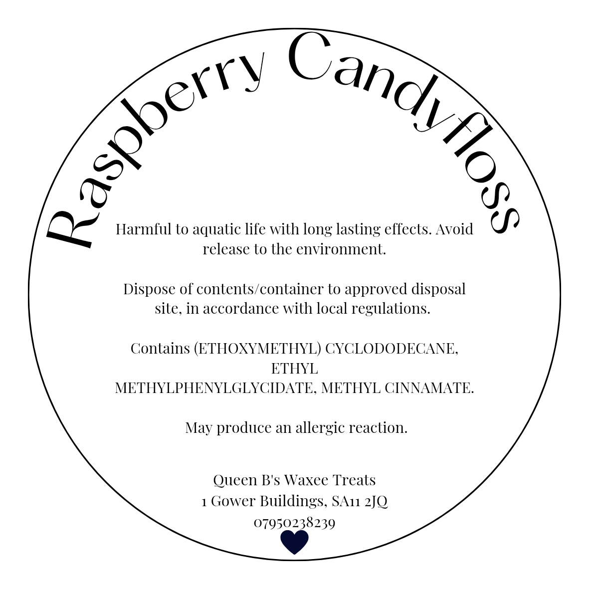 NEW- Raspberry Candyfloss