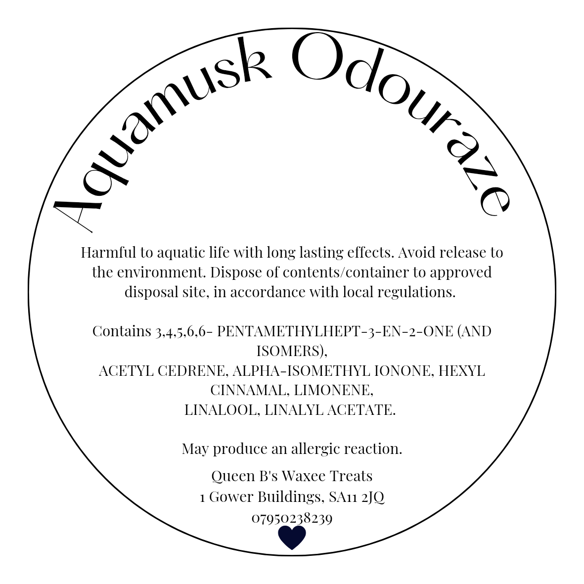 NEW-Aquamusk Odouraze