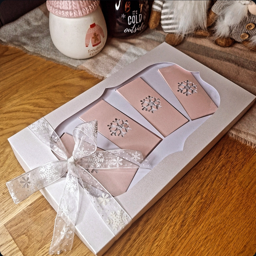 Snowflake 4 Snap Bar Box