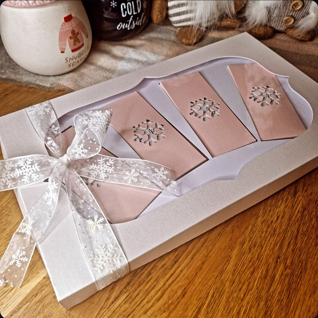 Snowflake 4 Snap Bar Box