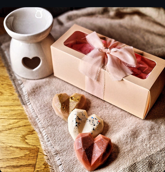 Trio Geo Heart Box