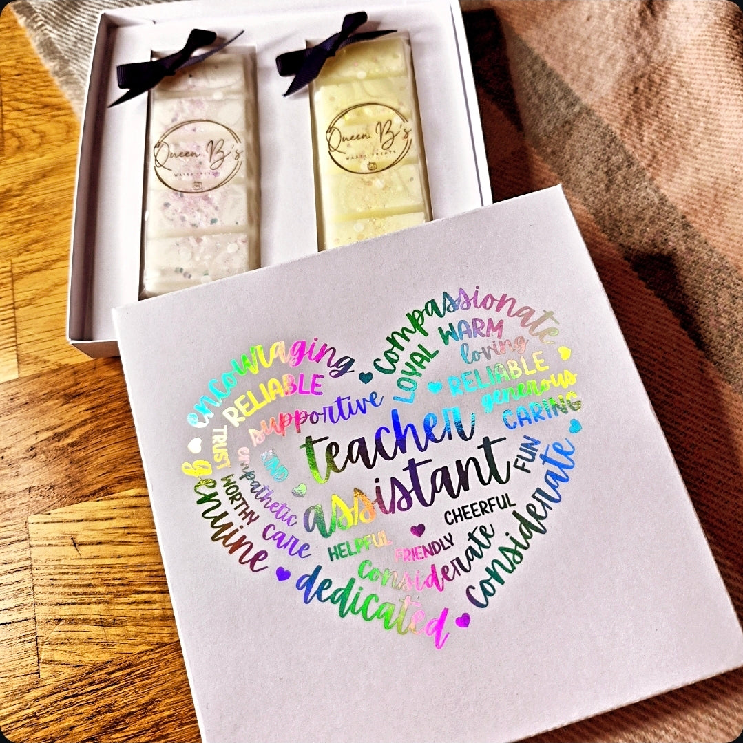 2 Snap Bar Teacher/Teaching Assistant Gift
