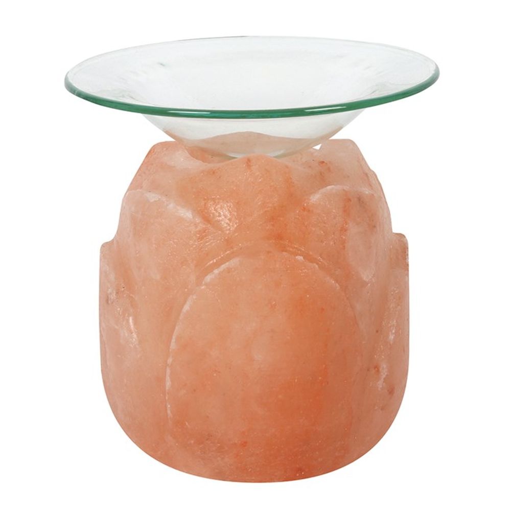 Lotus Flower Shaped Himalayan Salt Burner